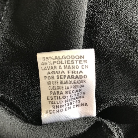 Umgee Black Embroidered Sheer Duster Cardigan - Picture 7 of 8